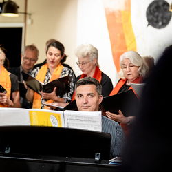 Weihe Altarbild AKH / Erzdiözese Wien/ Schönlaub, Stephan Schönlaub