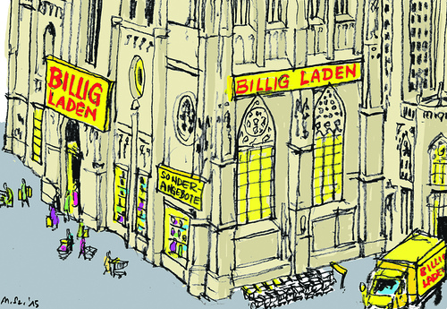 Zeichnung Profanierung